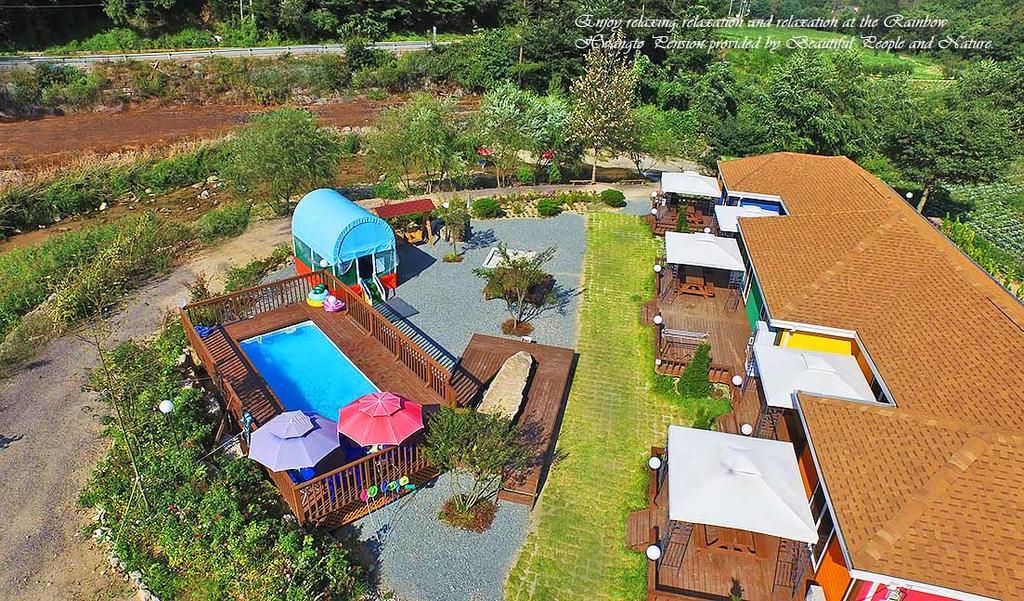 Rainbow Hwangto Pension Pyeongchang Luaran gambar