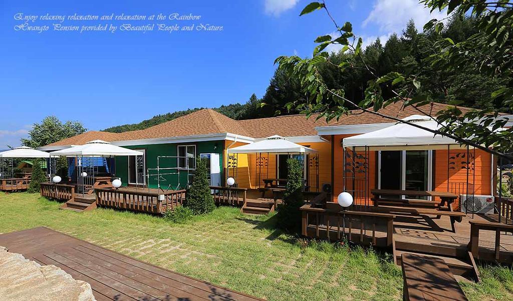 Rainbow Hwangto Pension Pyeongchang Luaran gambar