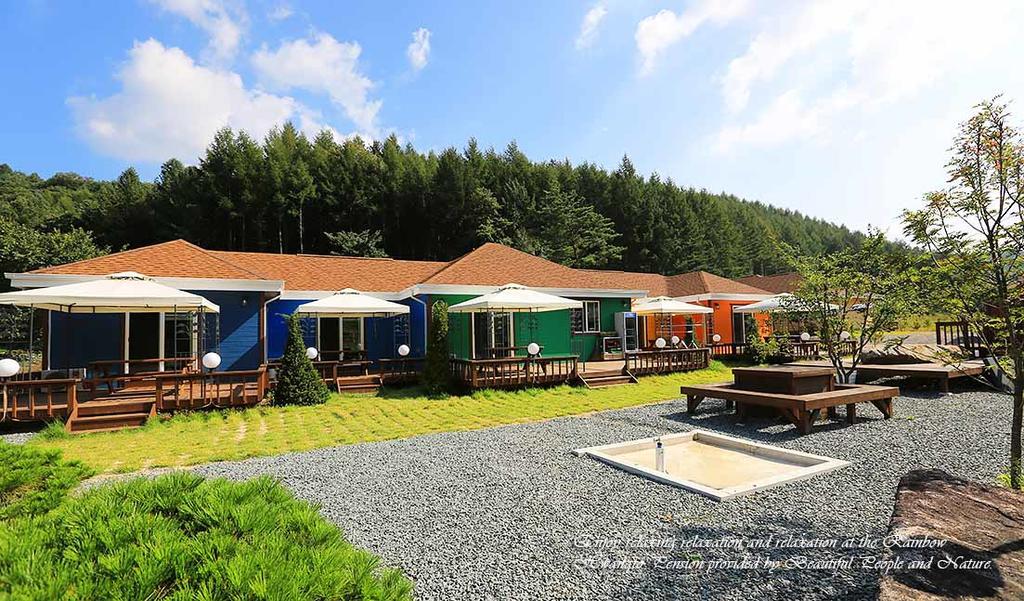 Rainbow Hwangto Pension Pyeongchang Luaran gambar